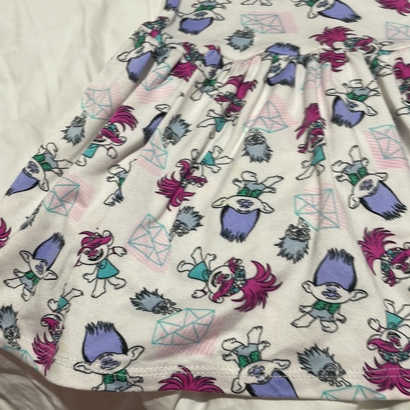 Dream works Trolls 6/6x drop waist tank dress worn once stretchy fabric euc - Picture 3 of 7